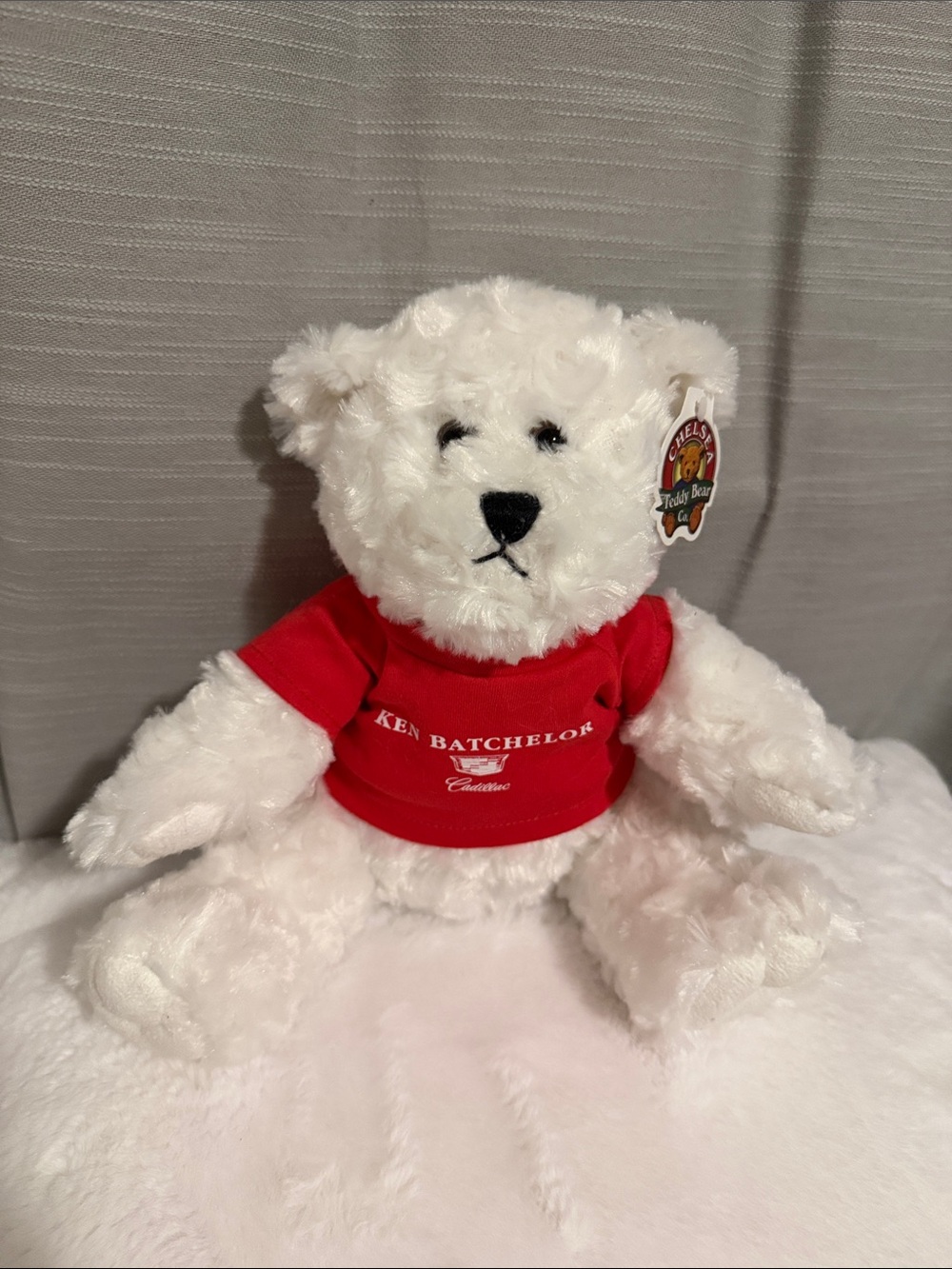 Cadillac teddy bear by Chelsea Teddy Bear Co Collectible Stuffed Plush